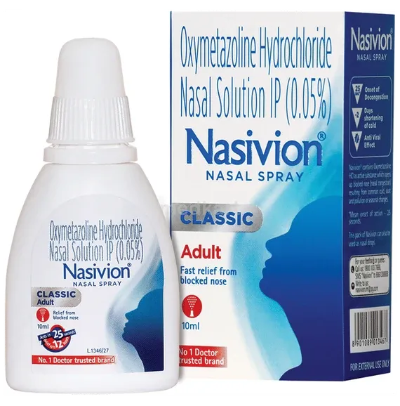 nasivion nasal spary 10 ml